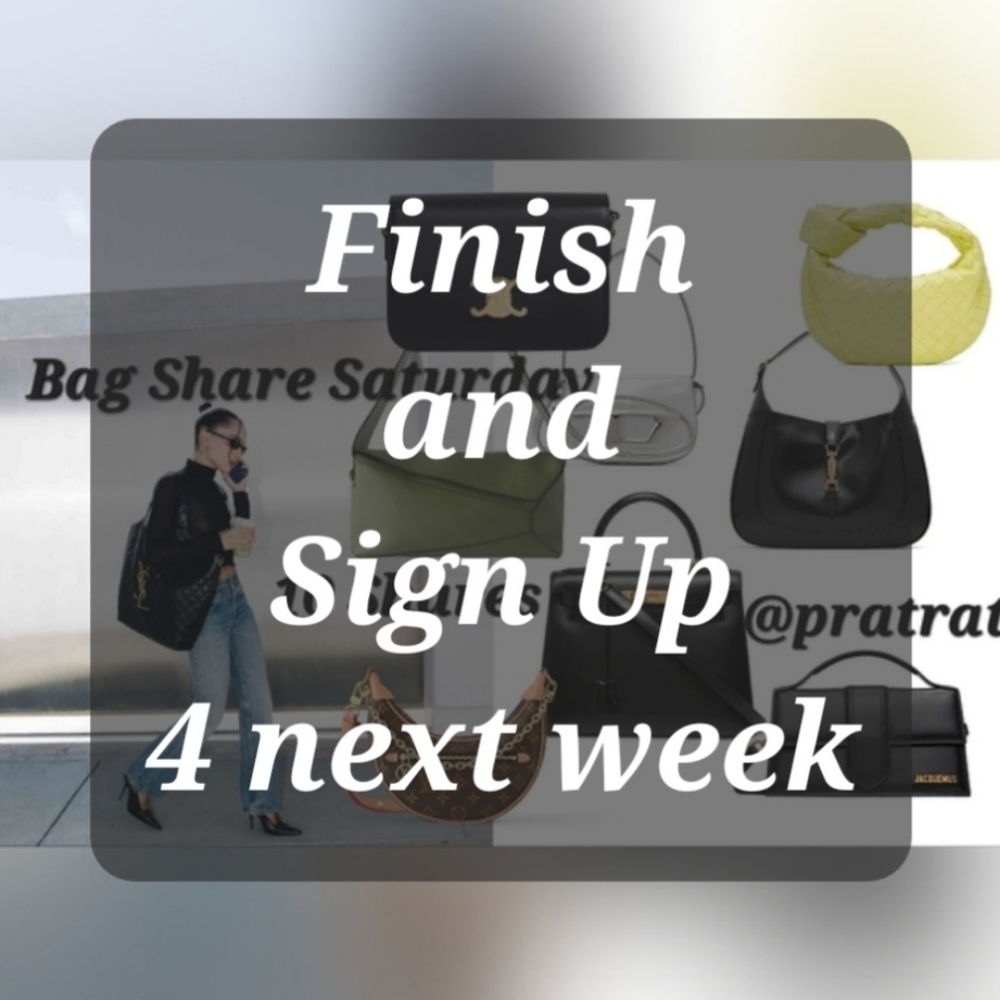 Sign Up Sat 5/9👜Bag Share👜Share 10👜 - Picture 2 of 5